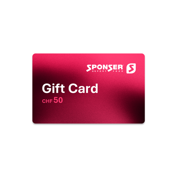 SPONSER Geschenkgutscheine SPONSER Geschenkgutscheine
