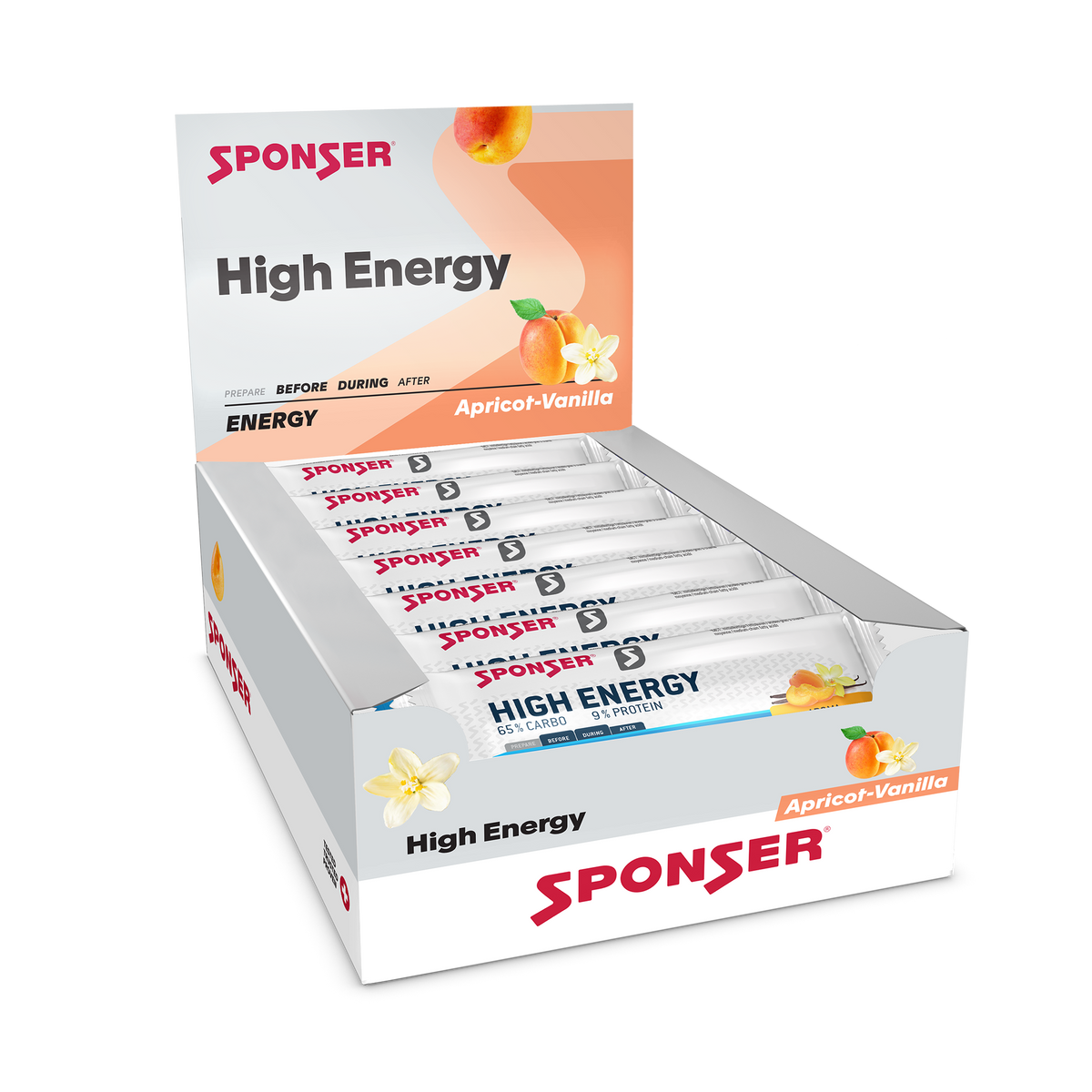 High Energy Bar | Apricot-Vanilla