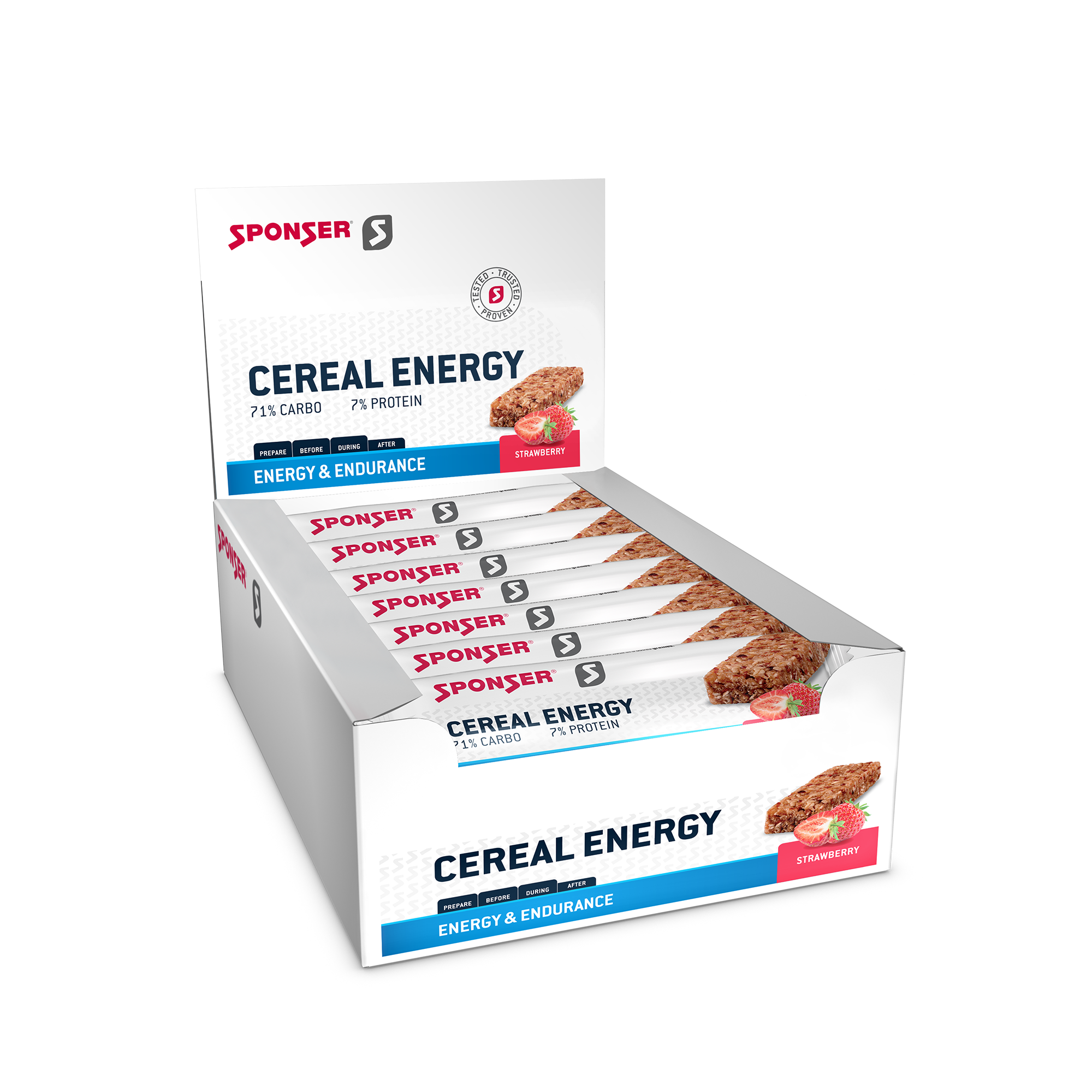 CEREAL ENERGY BAR | STRAWBERRY.