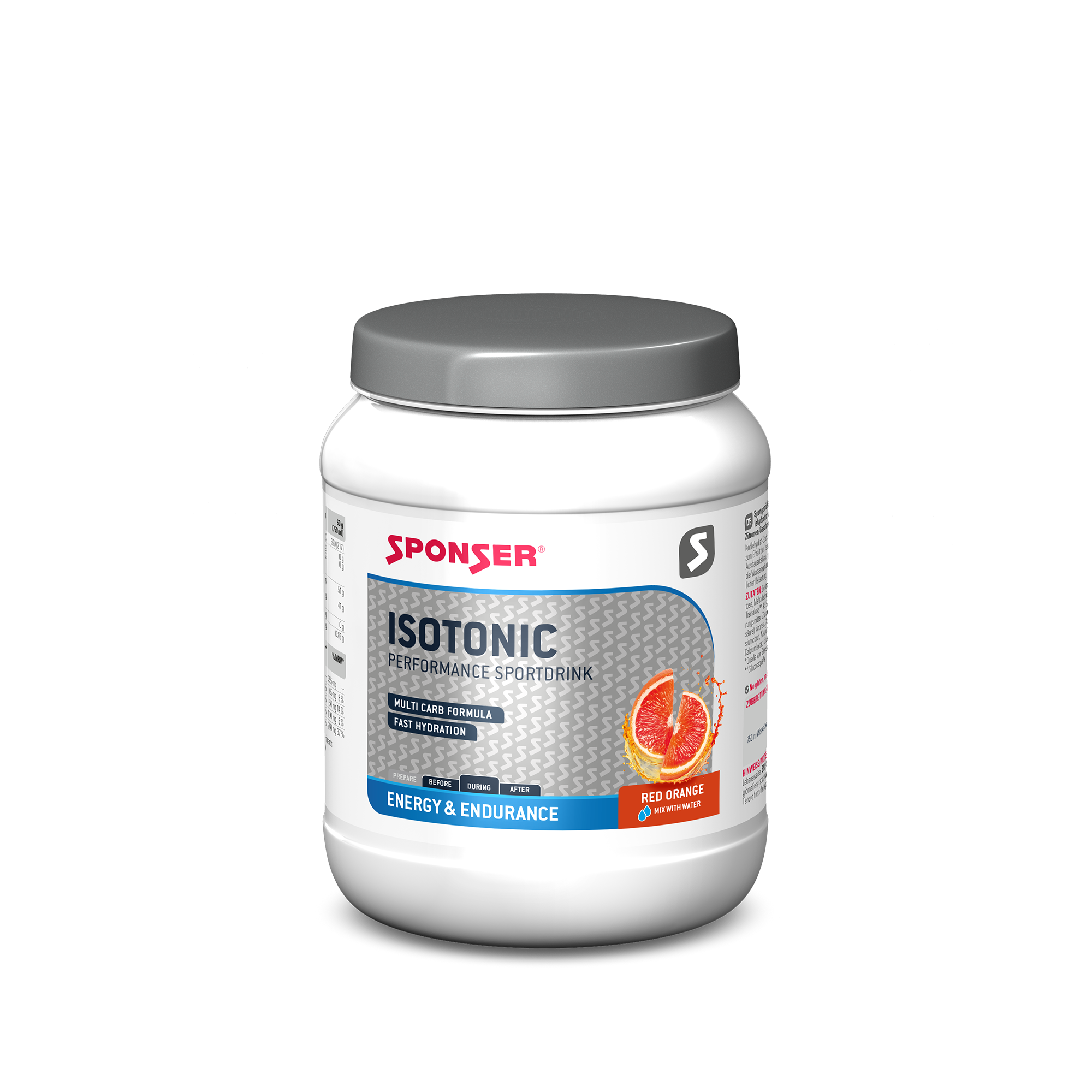 ISOTONIC | RED ORANGE.