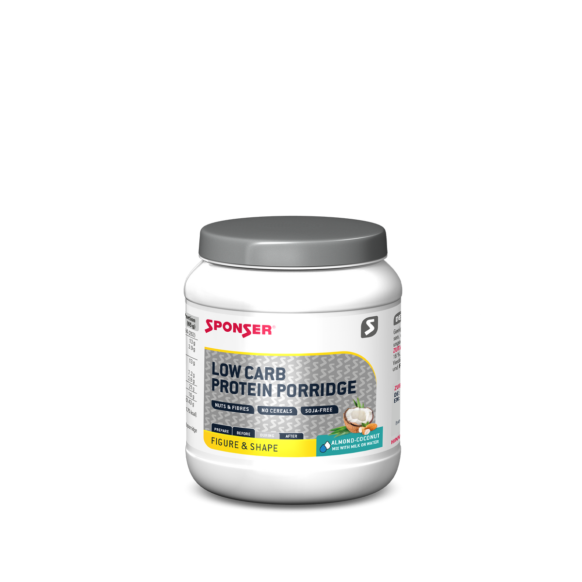 LOW CARB PROTEIN PORRIDGE | ALMOND-COCONUT.