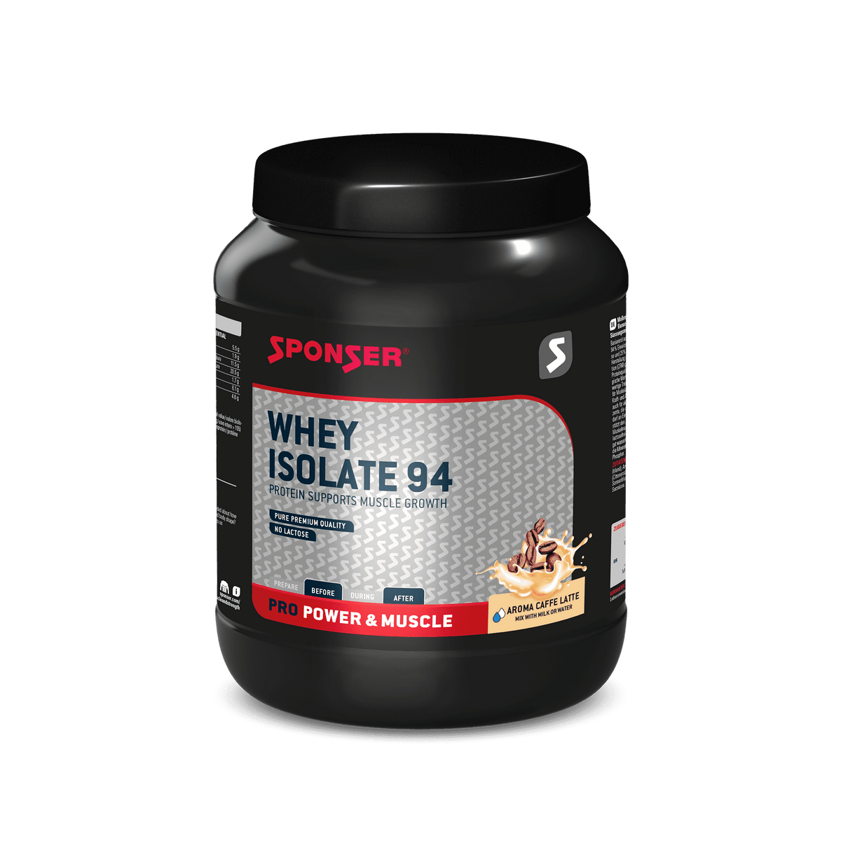WHEY ISOLATE 94 | CAFFE LATTE.