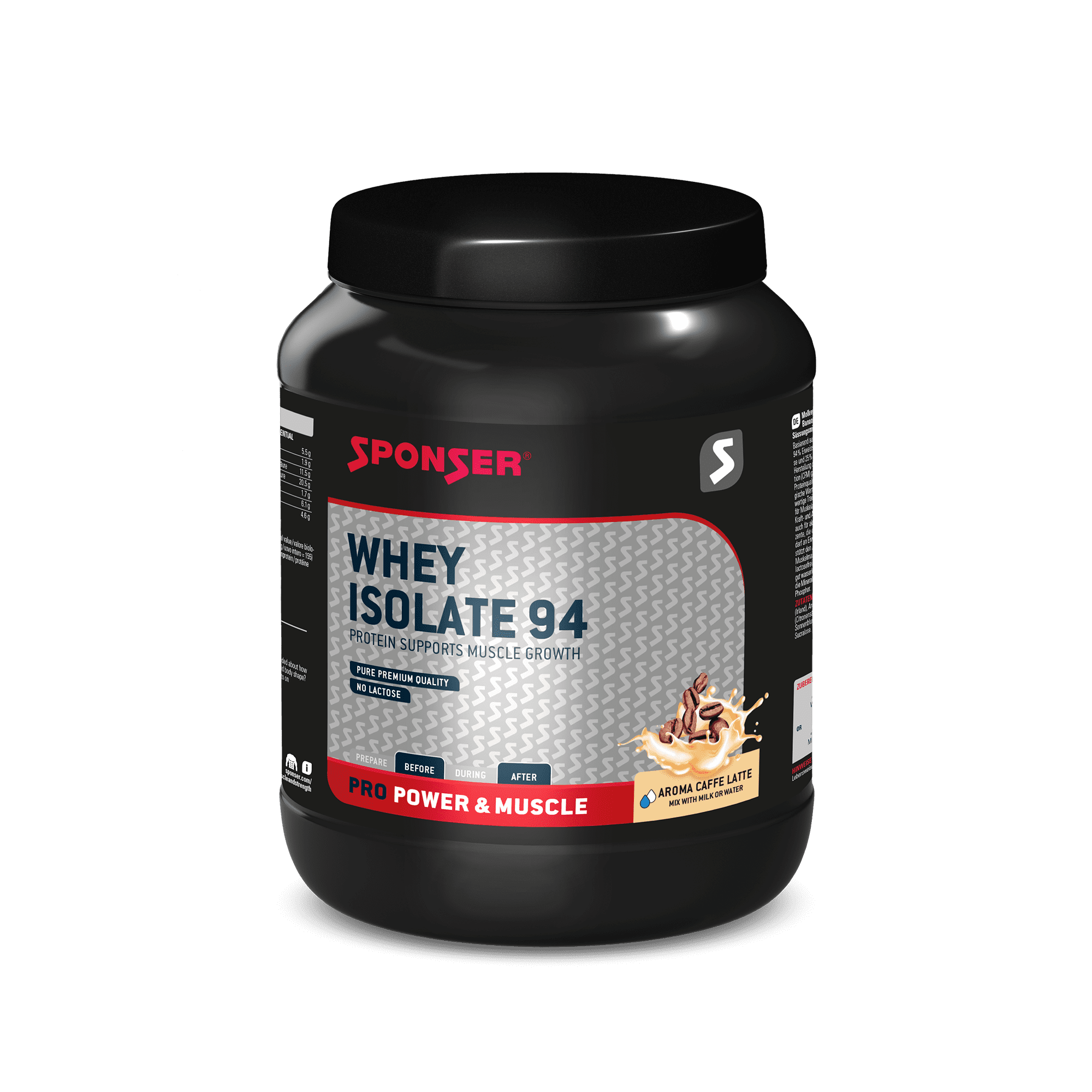 WHEY ISOLATE 94 | CAFFE LATTE.