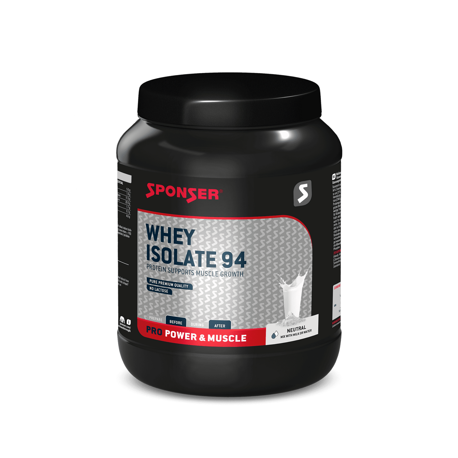 WHEY ISOLATE 94 | NEUTRAL.