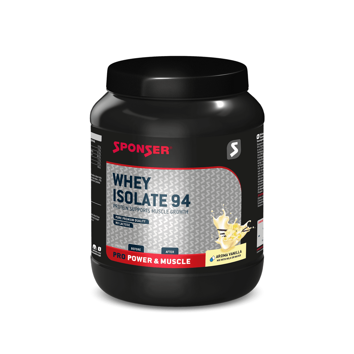 WHEY ISOLATE 94 | VANILLA.