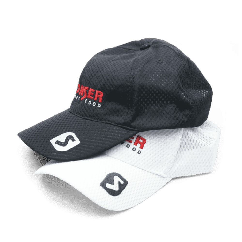 SPONSER CAP mit Netz schwarz